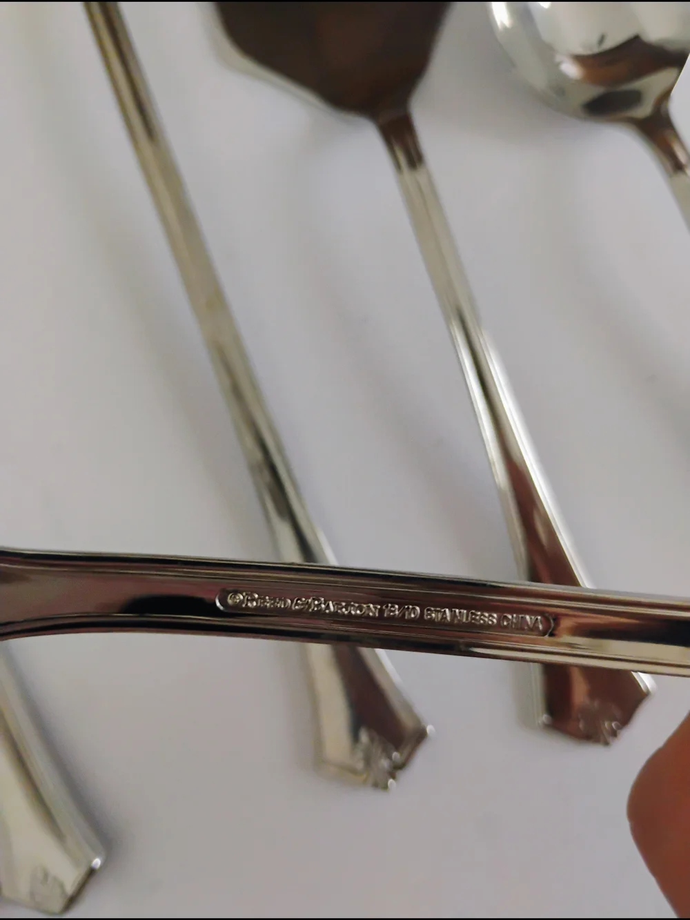 REED BARTON 18/10 STAINLESS STEEL FLATWARE Churchill Pattern Serving Utensils